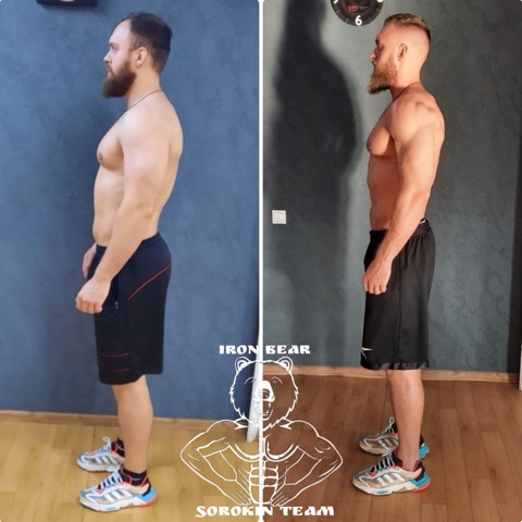 Дмитрий, минус 4 кг веса тела, минус 6,5 см с живота: фото 2 из 2
