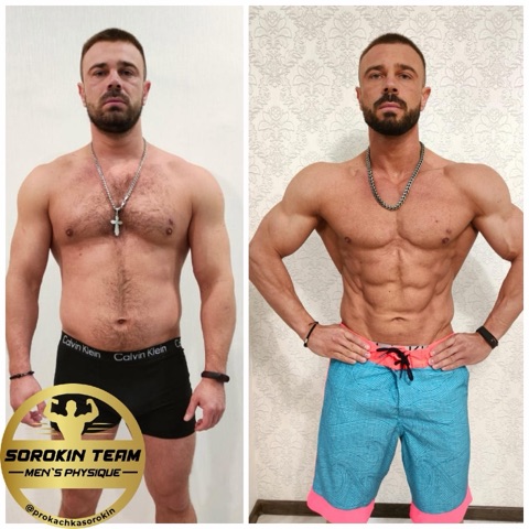 Дмитрий, минус 11 см в талии, минус 9 кг веса тела
