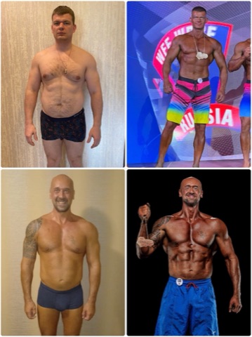 Марат и Александр, серебро в категории Мастера 40+ на ЧР WFF