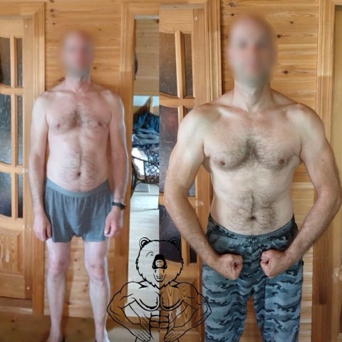 Сергей, тестостерон 11,89 → 17+, минус ~10 кг